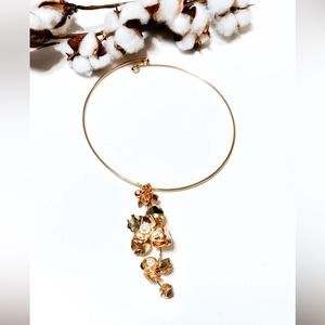 Flower pearl pendant LN9